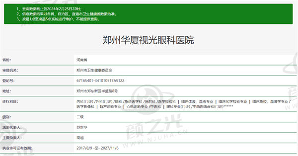 郑州华厦视光眼科医院怎么样
